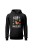 Bluza damska z kapturem Kury dzwonią muszę iść - czarna