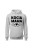 Bluza damska z kapturem Kocia mama - szara