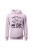 Bluza damska z kapturem Sorry I'm late my cat was sitting on me - różowa