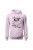 Bluza damska z kapturem Cat Yoga - różowa