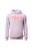 Bluza damska z kapturem Yoga Napis - różowa