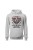 Bluza damska z kapturem I'm on team Jesus - szara