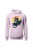 Bluza damska z kapturem Downhill MTB - różowa