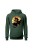 Bluza damska z kapturem Downhill MTB - zielona