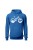 Bluza damska z kapturem Mountain bike enduro downhill - niebieska