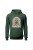Bluza damska z  kapturem Make your own magic - zielona