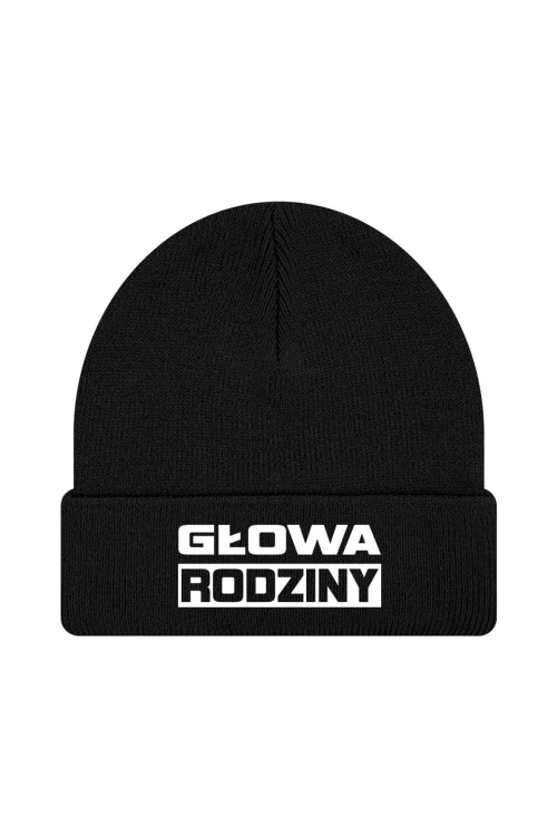 Czapka zimowa Głowa Rodziny - czarna