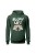 Bluza męska z kapturem Slow life - zielona