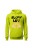 Bluza męska z kapturem Slow life - limonka