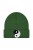 Czapka zimowa Symbol Yin Yang - ciemnozielona