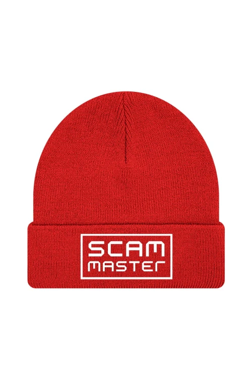 Czapka zimowa Scam master - czerwona