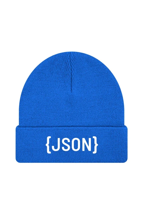 Czapka zimowa JSON - niebieska