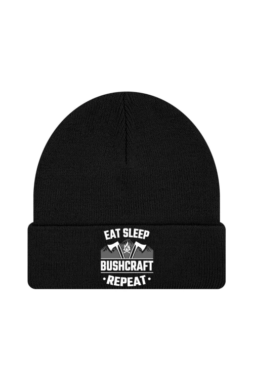 Czapka zimowa East sleep bushcraft repeat - czarna