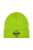 Czapka zimowa Bushcraft napis - limonka