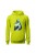 Bluza męska z kapturem Buddyzm Medytacja - limonka