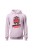 Bluza damska z kapturem Motocross is my life - różowa