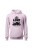 Bluza damska z kapturem One Love Motocykle - różowa