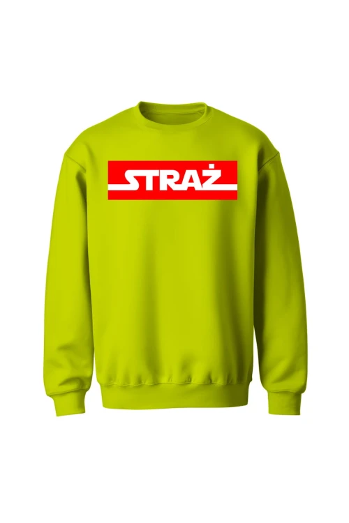 Bluza męska bez kaptura STRAŻ