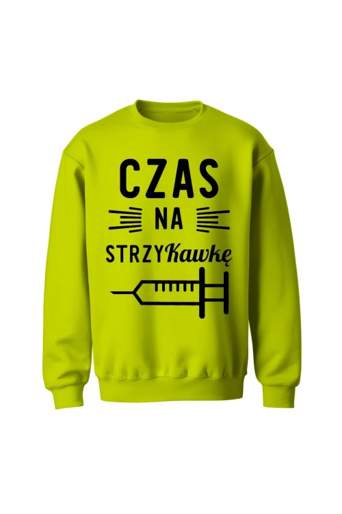 Bluza bez kaptura Czas na strzyKawkę