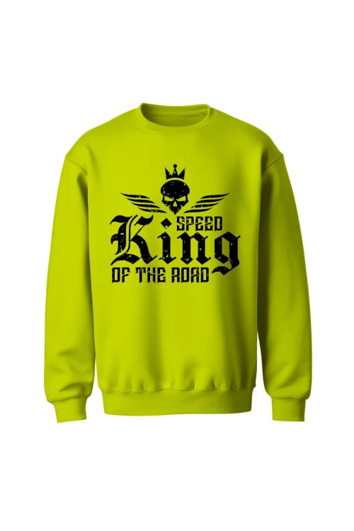 Bluza bez kaptura Speed king of the road