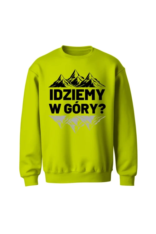 Bluza bez kaptura Idziemy w góry