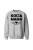 Bluza bez kaptura Kocia mama - szara