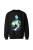 Bluza bez kaptura Buddyzm Medytacja - czarna