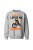 Bluza bez kaptura Życie jest lepsze na rowerze Downhill - szara