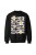 Bluza bez kaptura Keep Smiling - czarna