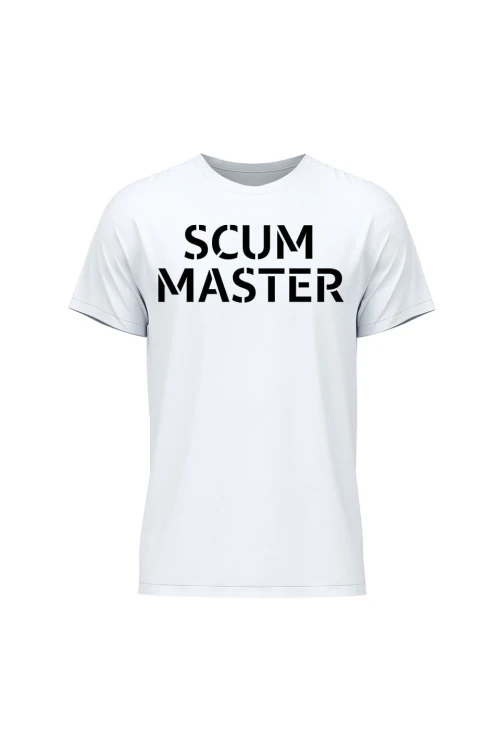 Koszulka męska Scum master - biała