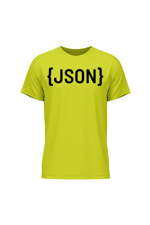 Koszulka męska JSON - limonka