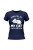 Koszulka damska Sorry I'm late my cat was sitting on me - granatowa