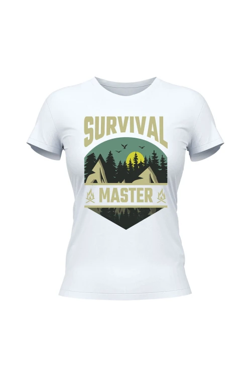 Koszulka damska Survival Master - biała