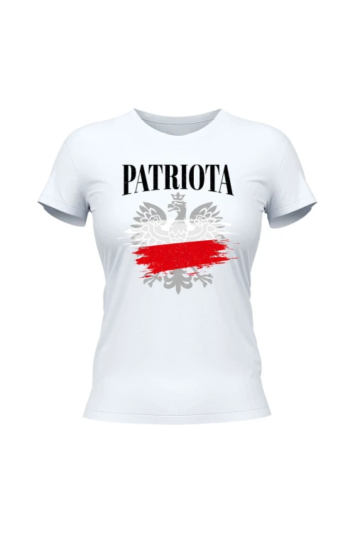 Koszulka damska Patriota - biała
