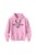 Bluza dziecięca z kapturem Are you kitten me? - różowa