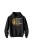Bluza dziecięca z kapturem What you think you create - czarna