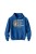 Bluza dziecięca z kapturem What you think you create - niebieska