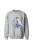 Bluza bez kaptura Siwy - szara