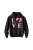 Bluza dziecięca z kapturem z nadrukiem LOVE - czarna