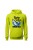 Bluza męska z kapturem Ryby wzywają muszę iść - limonka