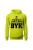 Bluza męska z kapturem Byk - limonka