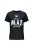 Koszulka męska Król Mąż pierwszy - czarna
