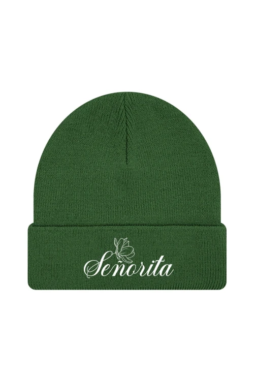 Czapka zimowa Senorita - ciemnozielona