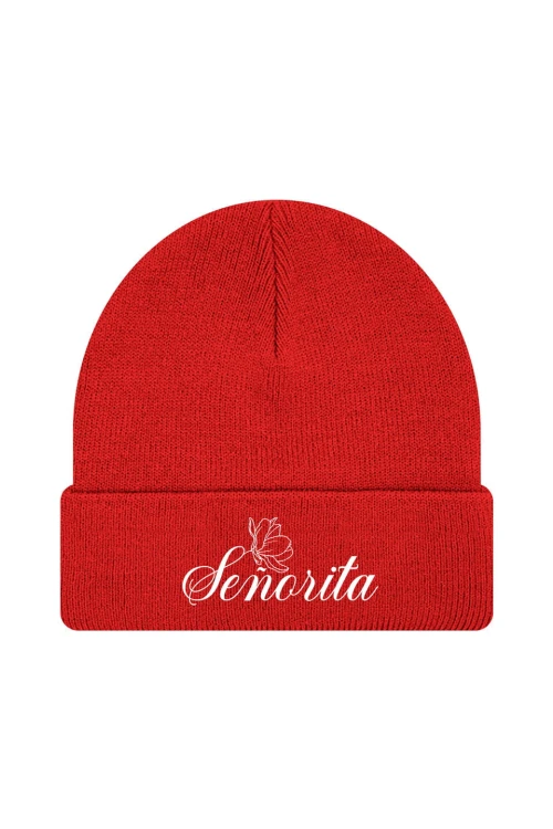 Czapka zimowa Senorita - czerwona
