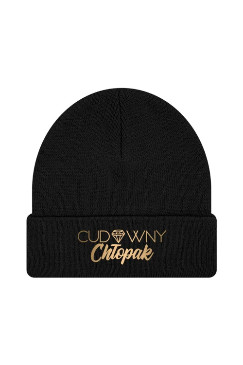 Czapka zimowa Cudowny chłopak - czarna