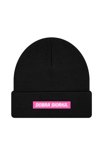 Czapka zimowa Dobra siorka - czarna