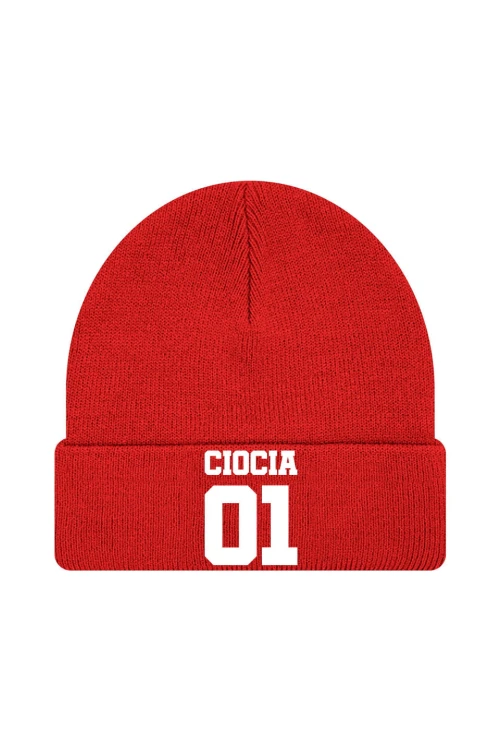 Czapka zimowa Ciocia 01 - czerwona