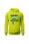 Bluza męska z kapturem Bądź miły Pewnego dnia mogę cię rozliczać - limonka