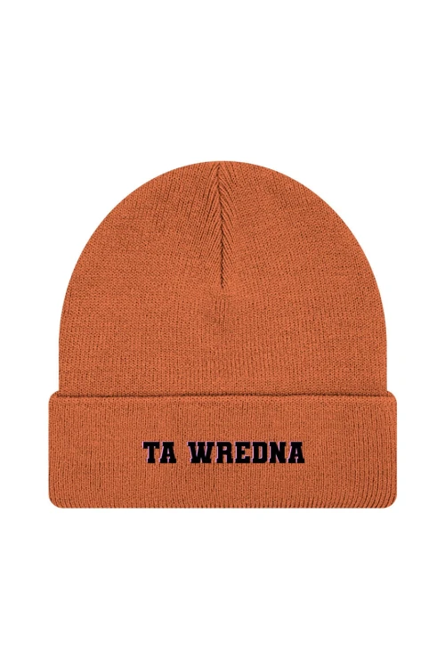 Czapka zimowa Ta Wredna - pomarańczowa