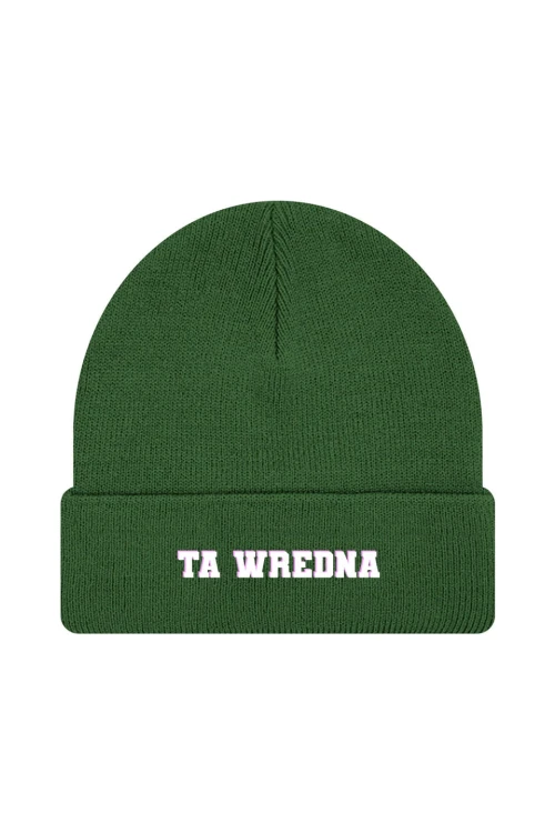 Czapka zimowa Ta Wredna - ciemnozielona